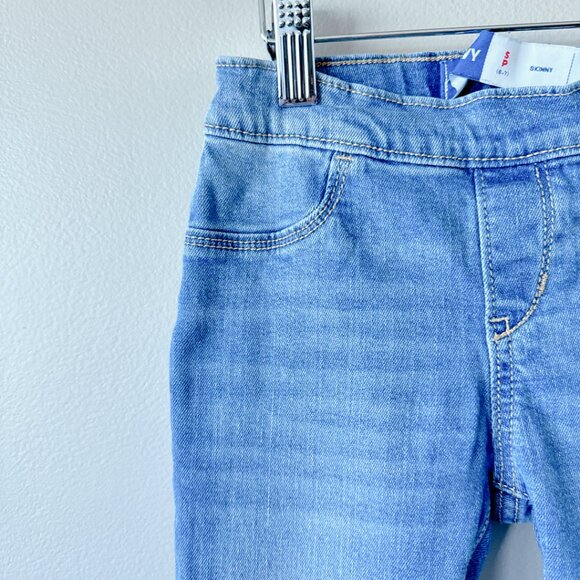 Old Navy Jeans small 6 -7 years light wash denim skinny jeans - Picture 2 of 14